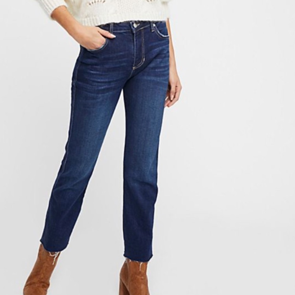 Free People girlfriend jeans